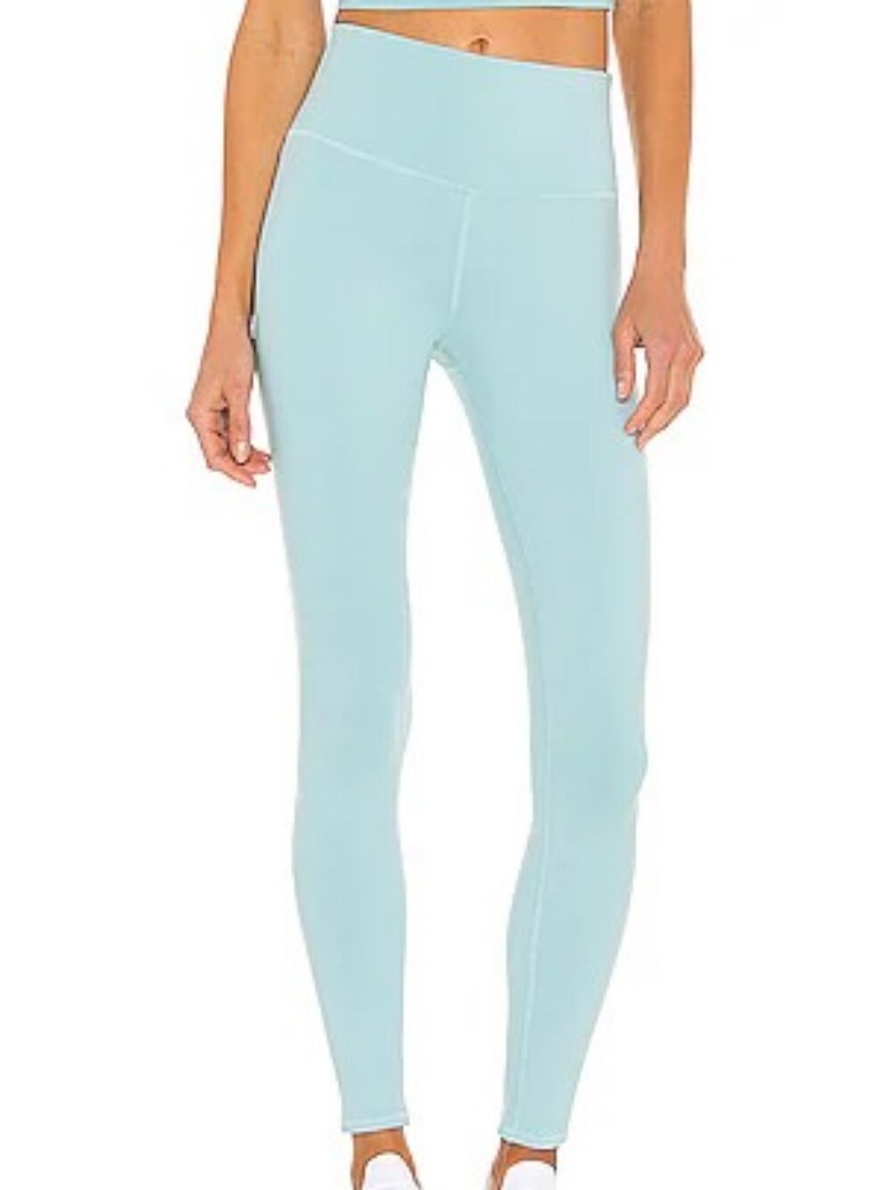 ALO Yoga High-Waist Airbrush Leggings Blue Quartz Light Blue Size S